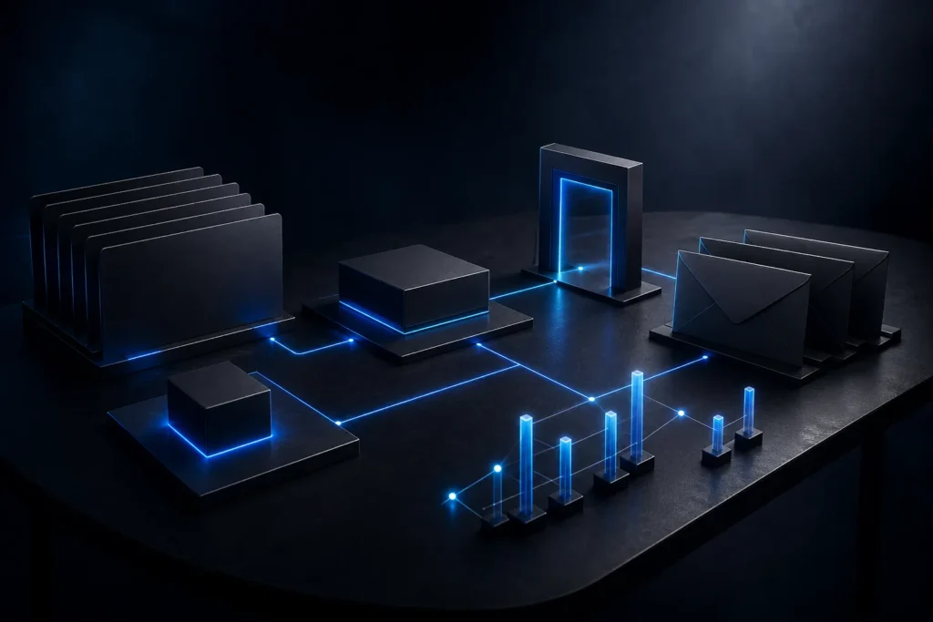 Imagen destacada para Embudos de venta para infoproductos: qué montar y qué medir