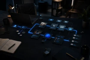Arquitectura de conversión para productos formativos con IA, checkout, email nurture y seguimiento comercial