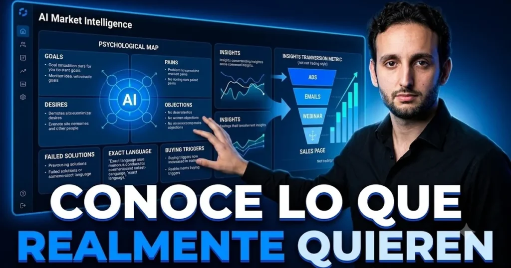 Imagen destacada para Cómo hacer una investigación de mercado con IA sin tener audiencia