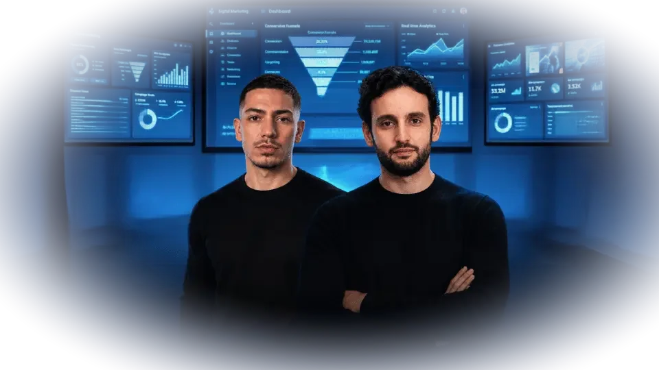 Víctor Alcázar y Enzo Fiore, de Digital Riders