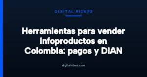 Escritorio con un portátil que muestra un checkout en pesos colombianos, un recibo de pago en efectivo y una libreta con el cálculo de comisiones de un curso