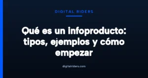 Pieza de contenido digital convertida en producto, con módulos ordenados en una pantalla