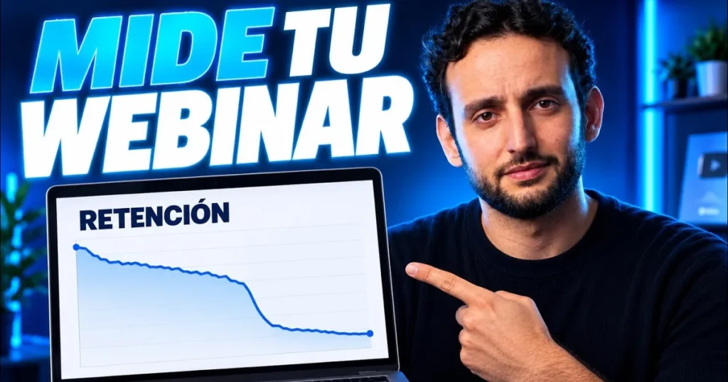 Imagen destacada para Las métricas de un webinar que de verdad importan