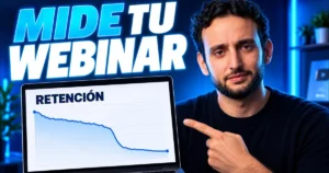 Imagen destacada para Las métricas de un webinar que de verdad importan